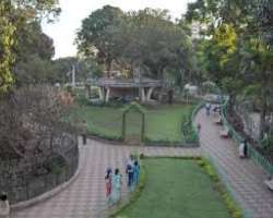 The walkways inside the park spell out the initials of Pherozeshah Mehta Gardens (PMG) in cursive, which could be seen from the air.